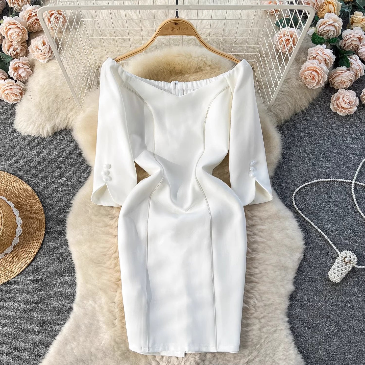 Carter Off-Shoulder Dress