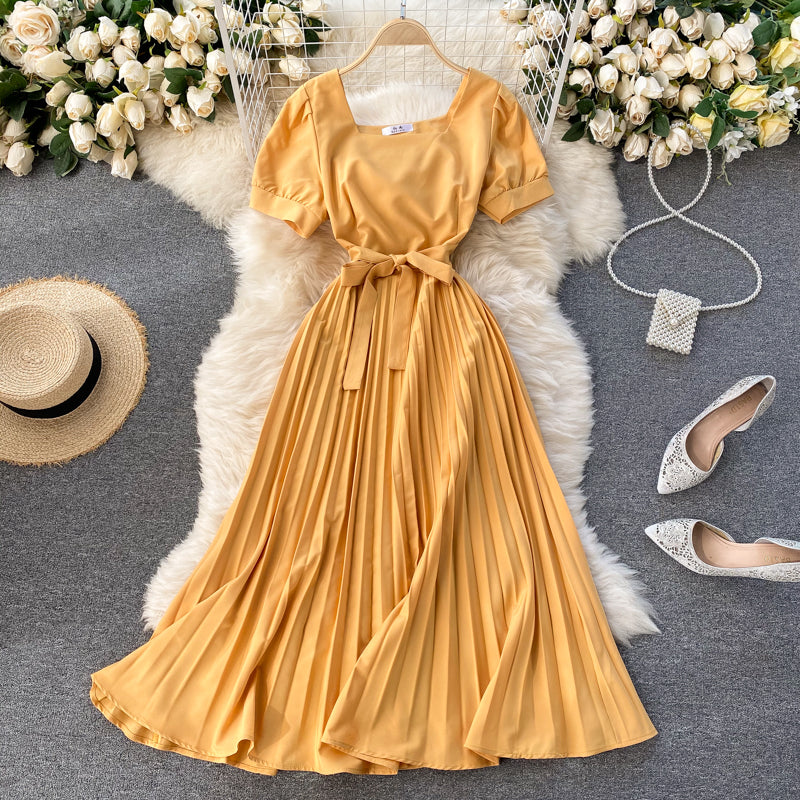 Aileen Pleated Dress