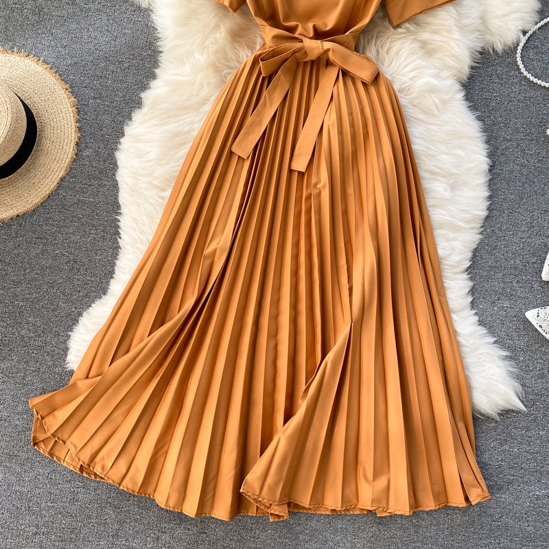Aileen Pleated Dress