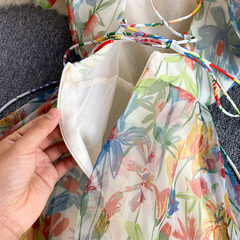 Amber Off-Shoulder Open Back Dress