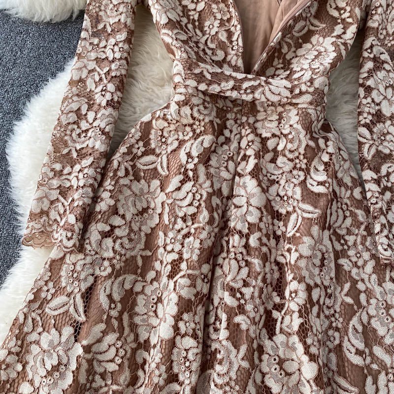 Stella Embroidered Lace Dress