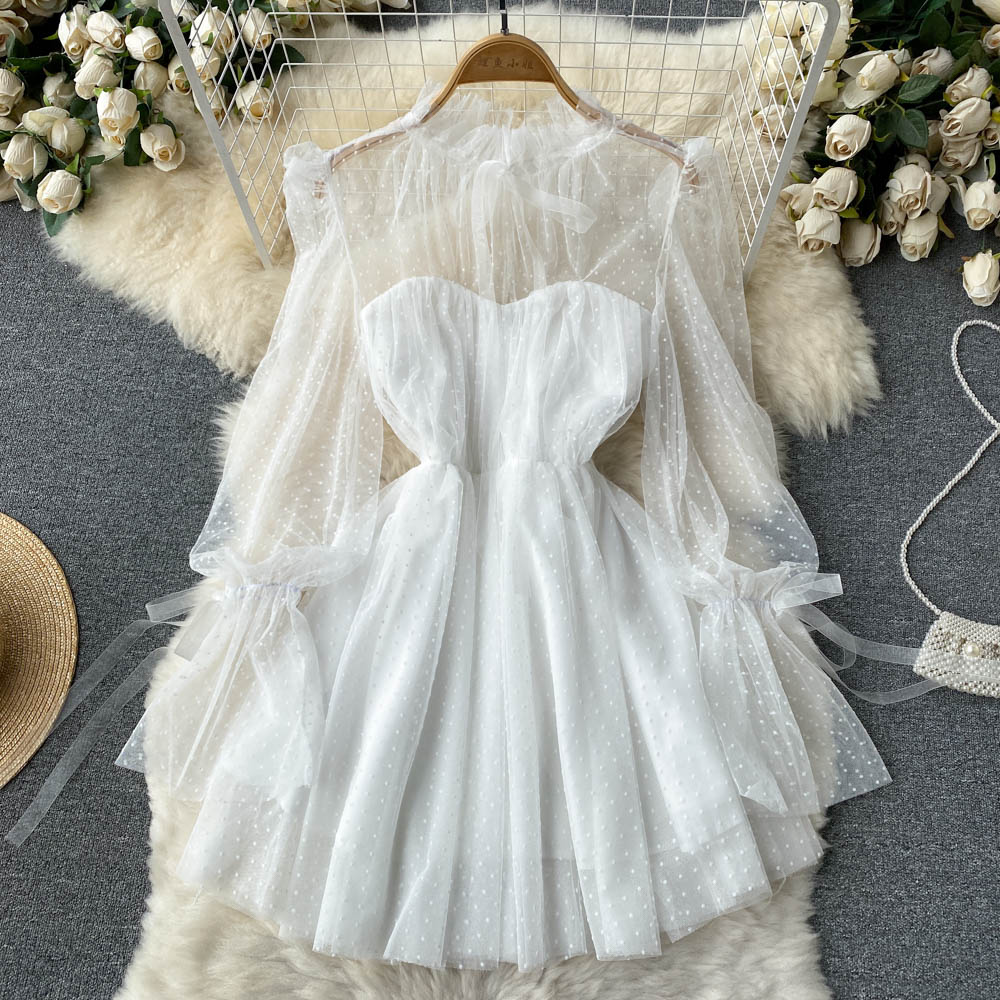 Corinne Mesh Dress