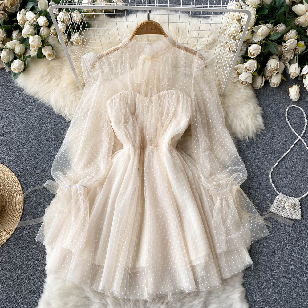 Corinne Mesh Dress