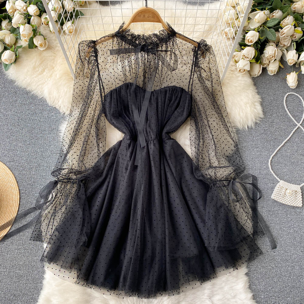 Corinne Mesh Dress