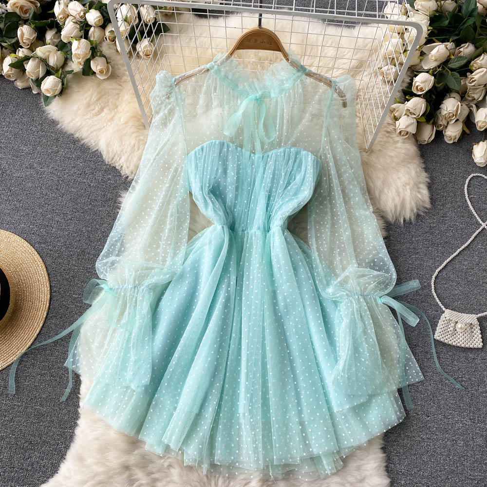 Corinne Mesh Dress