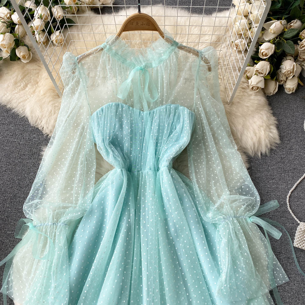Corinne Mesh Dress