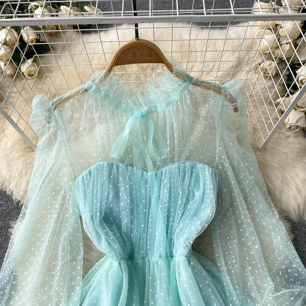 Corinne Mesh Dress