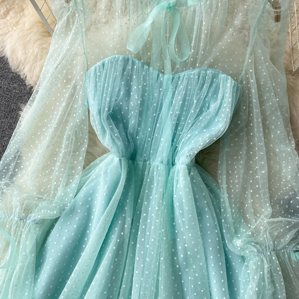 Corinne Mesh Dress