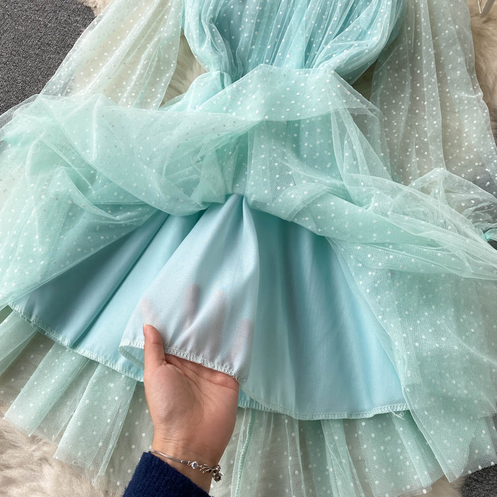 Corinne Mesh Dress