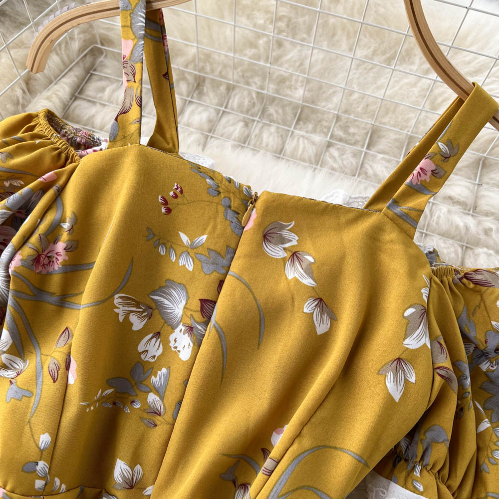 Kiara Off-Shoulder Puff Sleeve Dress