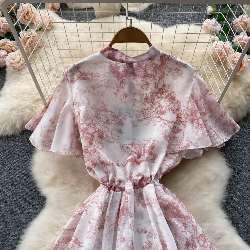 Tracy Flutter Sleeve Dress