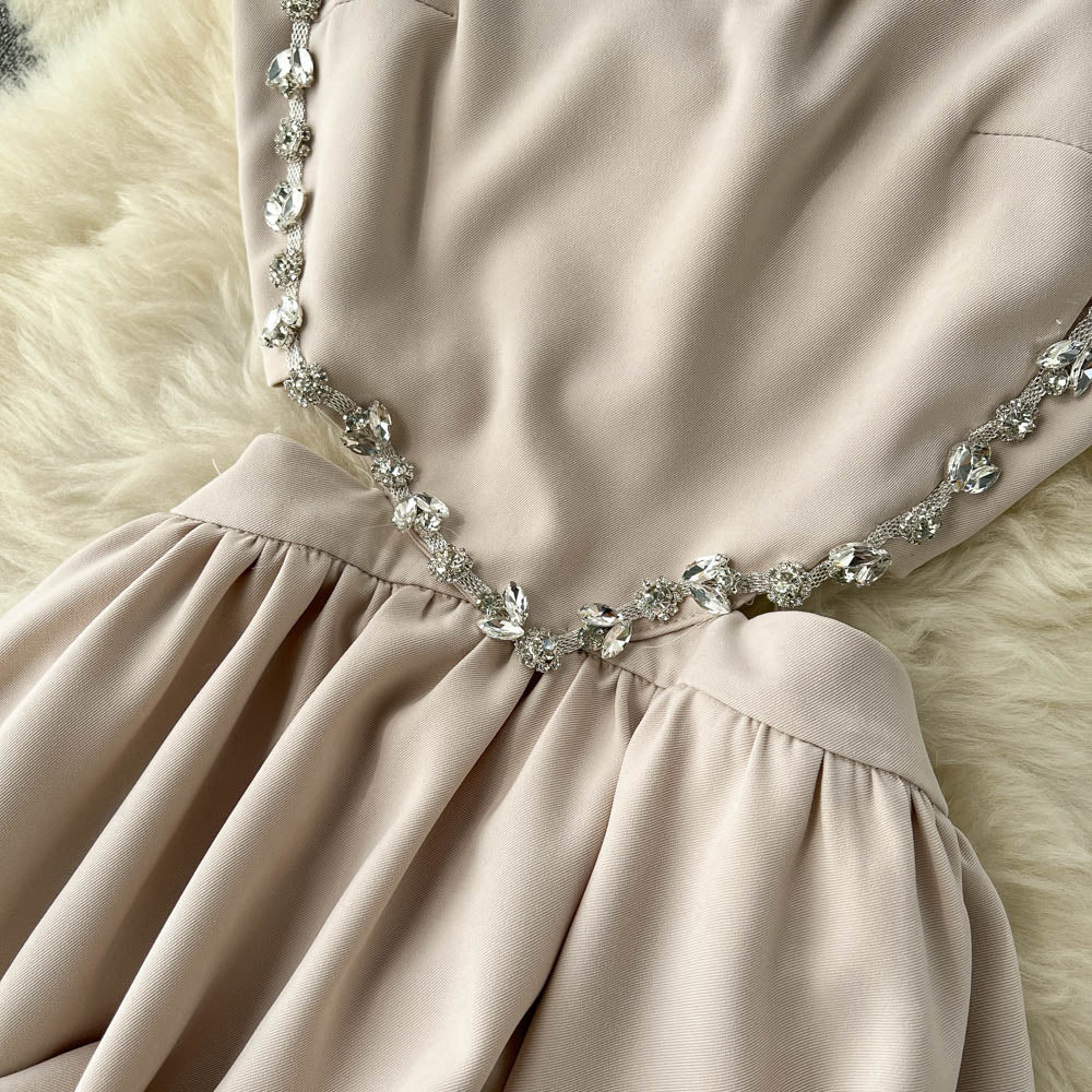 Charm Open Back Mini Dress