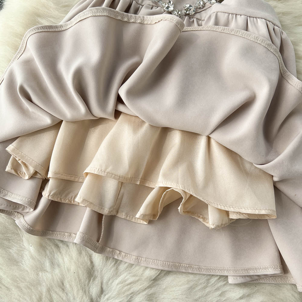 Charm Open Back Mini Dress