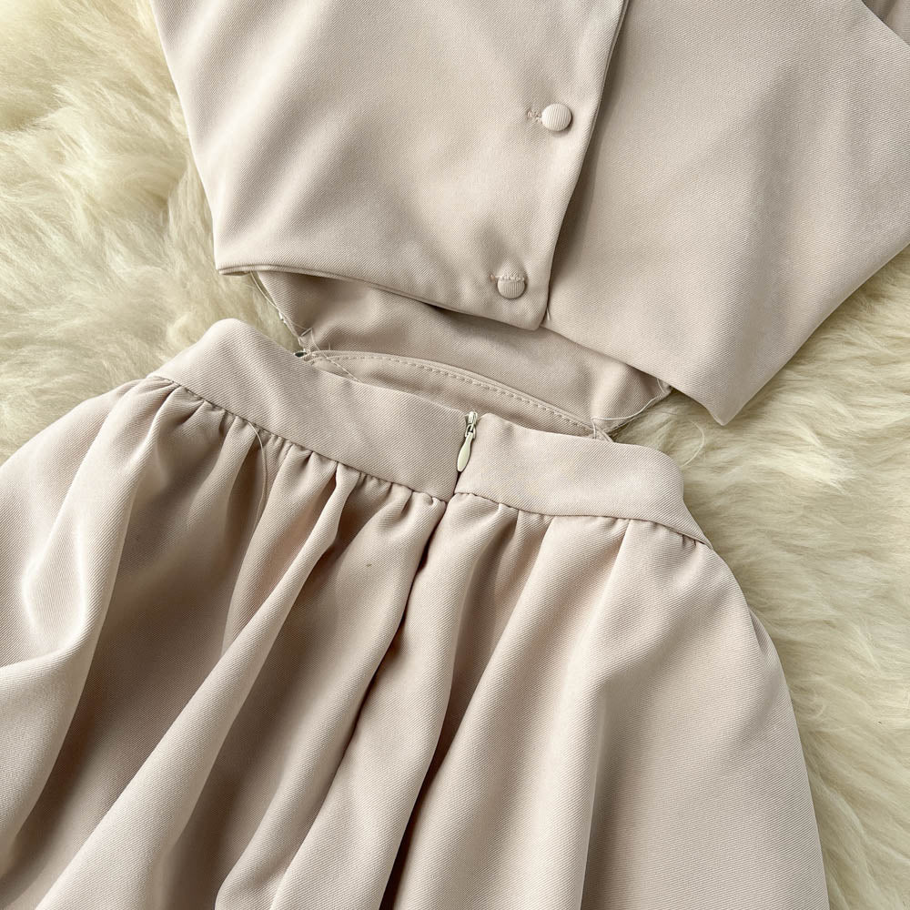 Charm Open Back Mini Dress