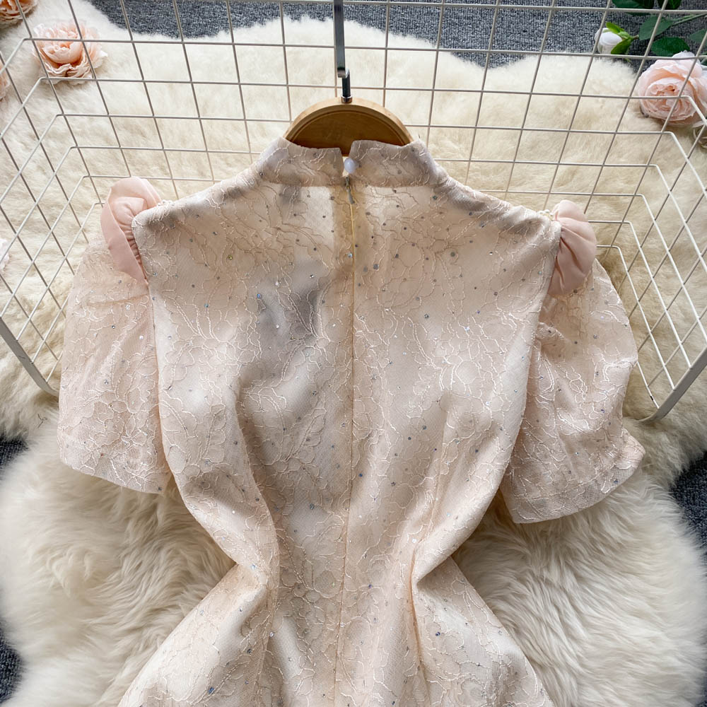 Jade Bead Detail Dress