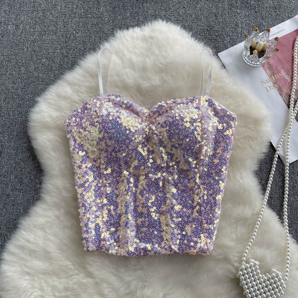 Crystal Sequin Top