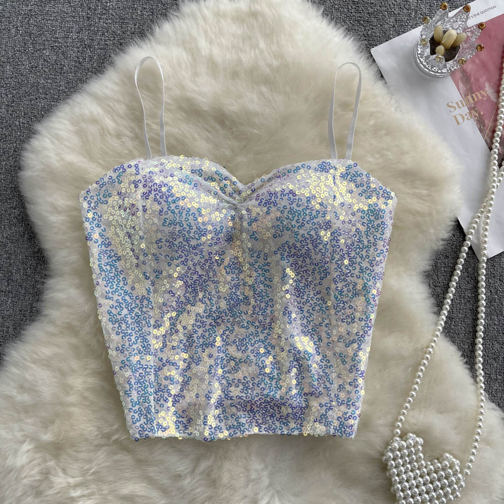 Crystal Sequin Top