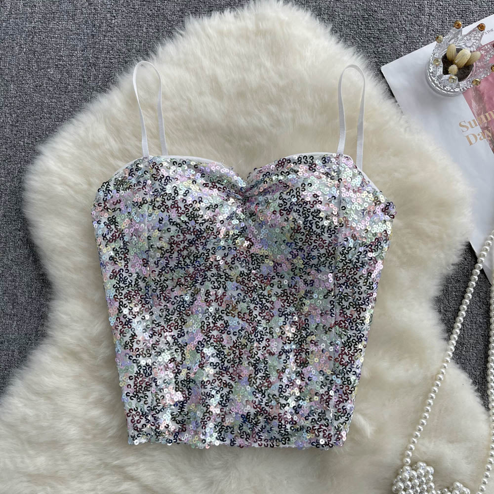 Crystal Sequin Top