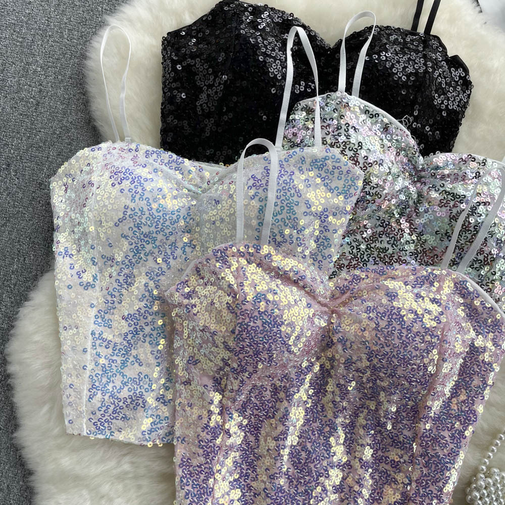 Crystal Sequin Top