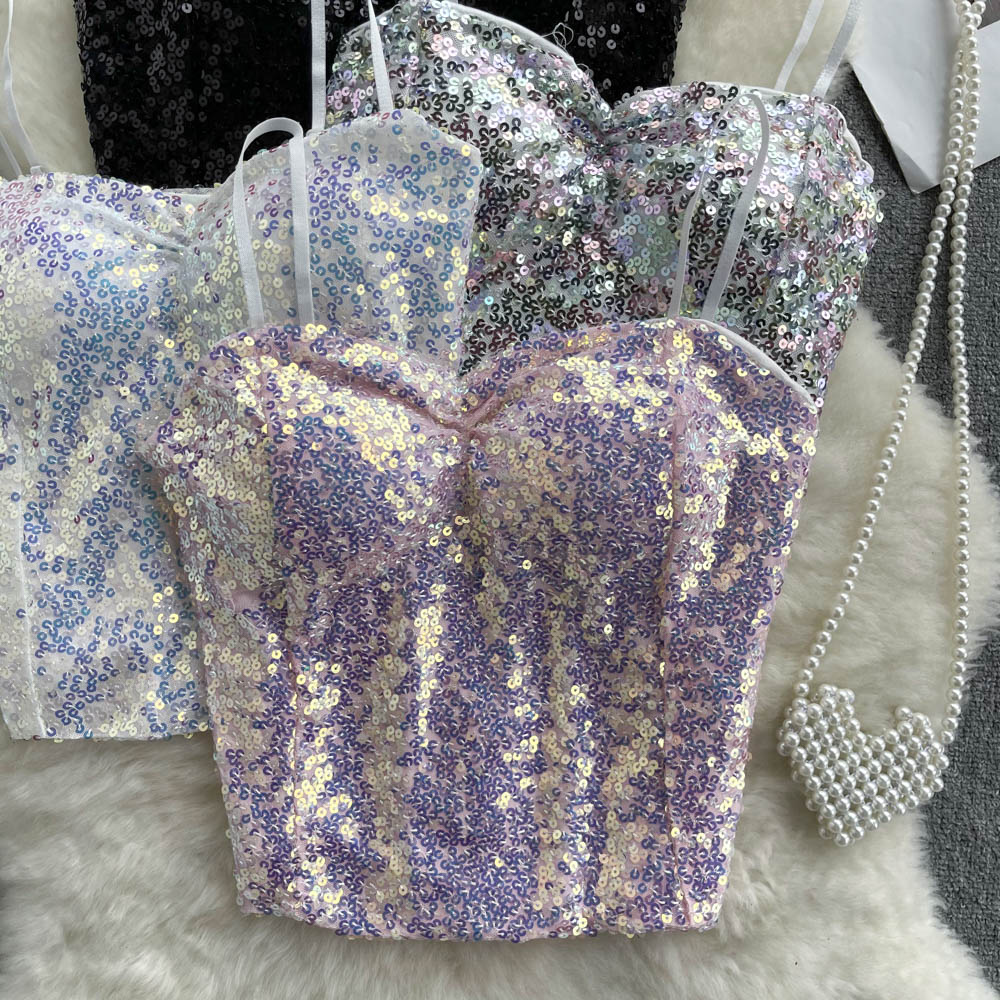 Crystal Sequin Top