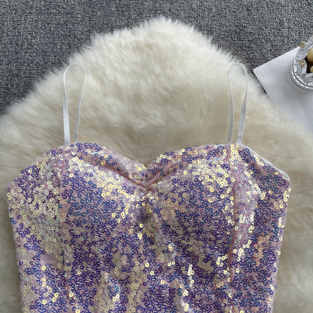 Crystal Sequin Top