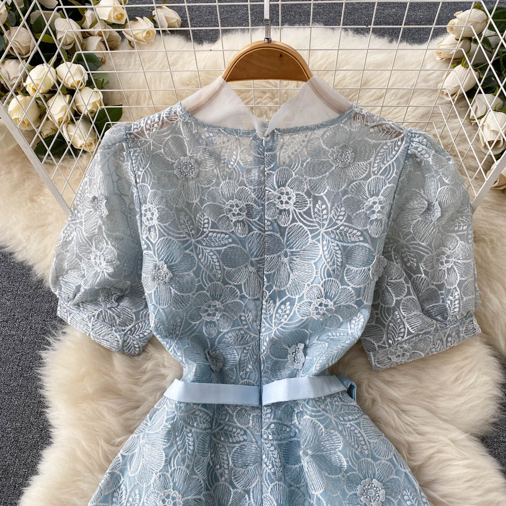 Beth Lace Mesh Dress