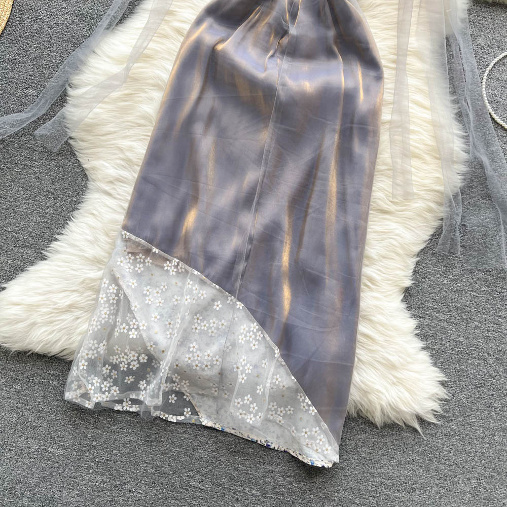 Willa Mesh Tie Dress