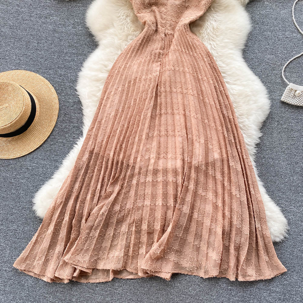 Adelina Pleated Dress