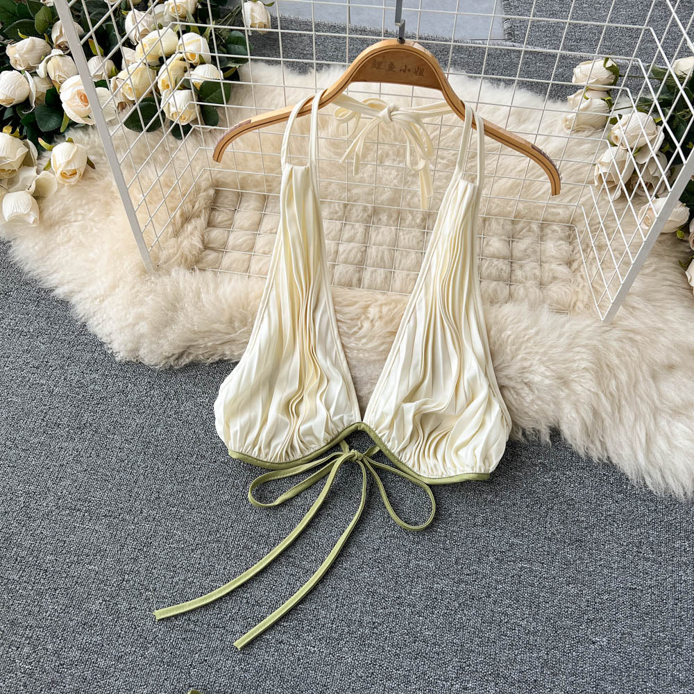 Allie Halter Open Back Dress