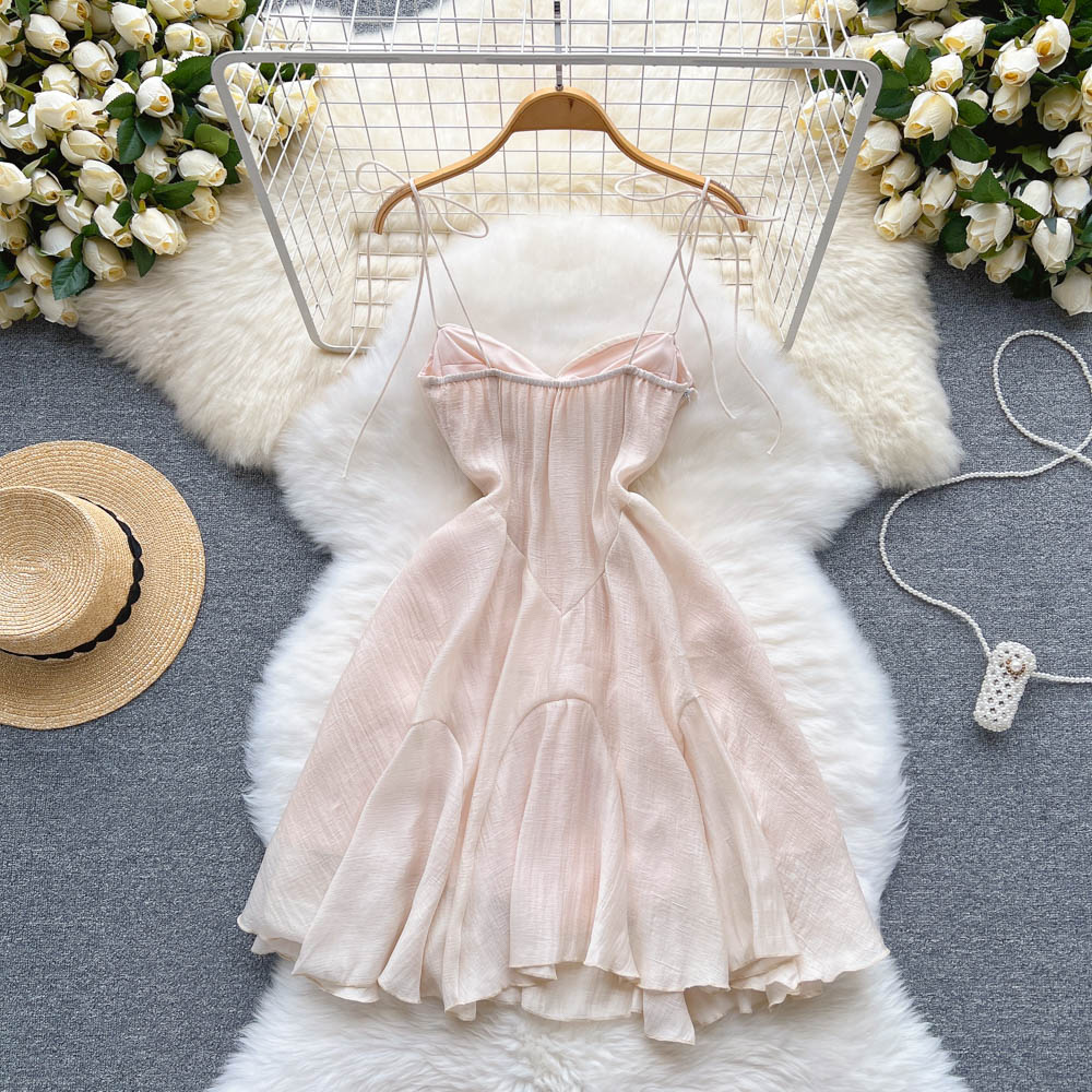 Amaris Tie Mini Dress