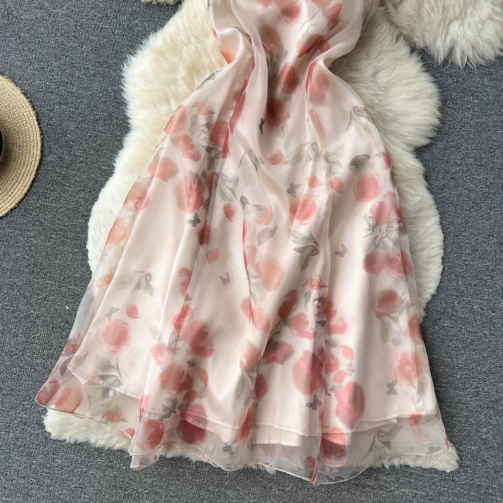 Alyssa Open Back Dress