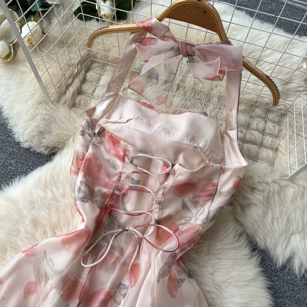 Alyssa Open Back Dress