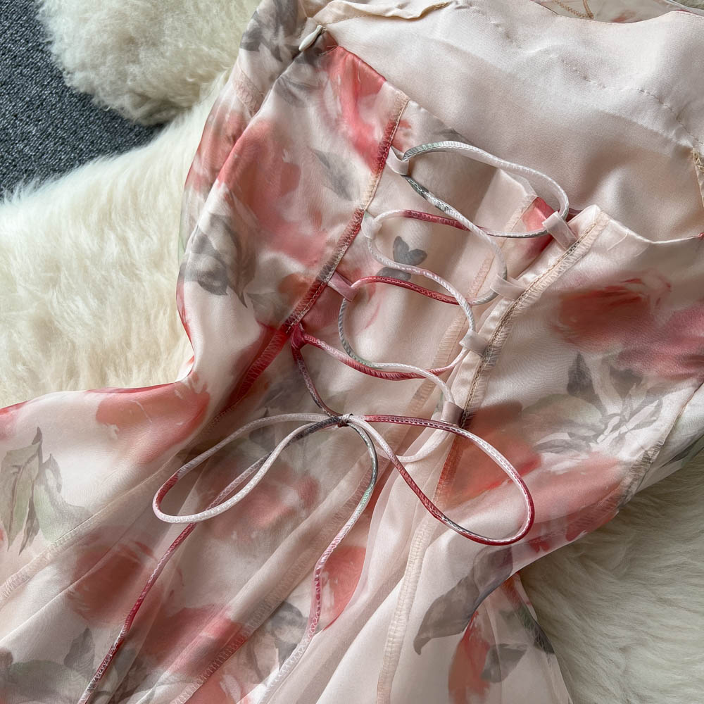 Alyssa Open Back Dress