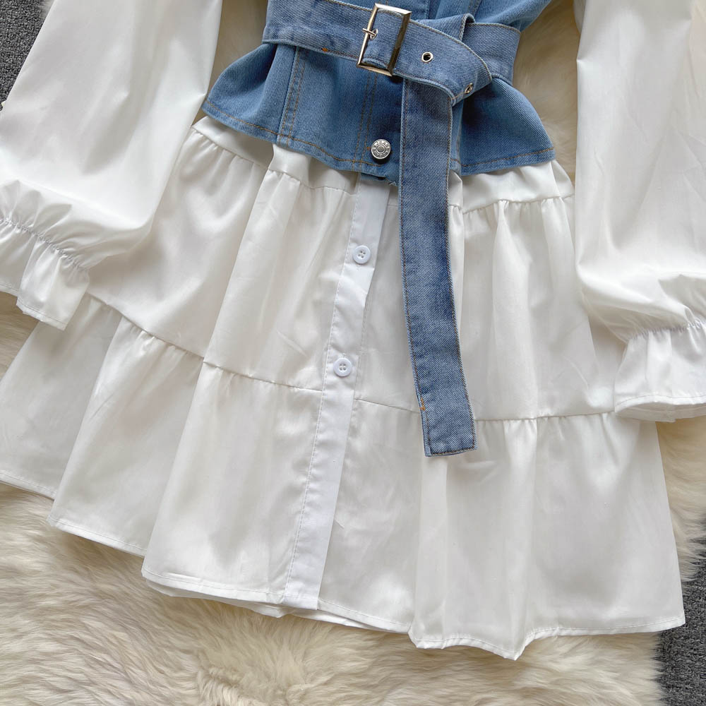 Wren Denim Two Piece Set