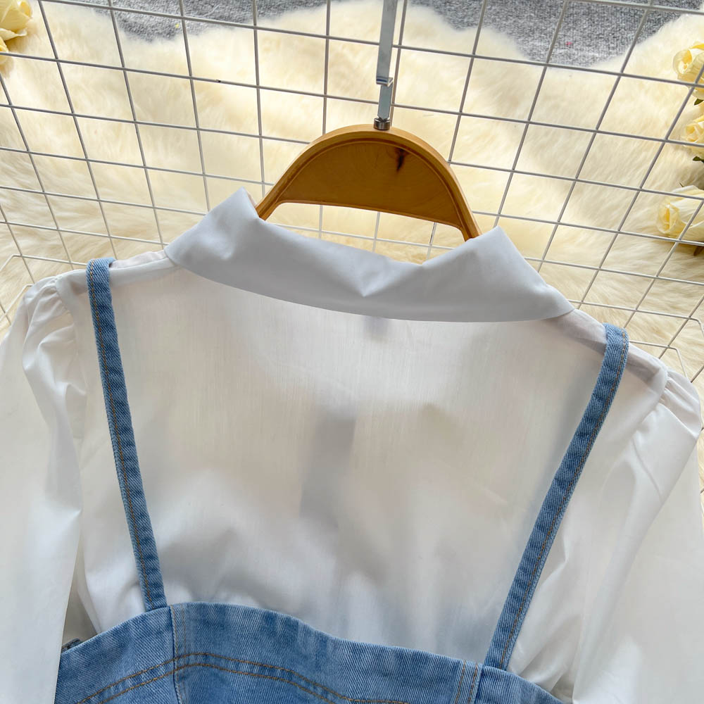 Wren Denim Two Piece Set