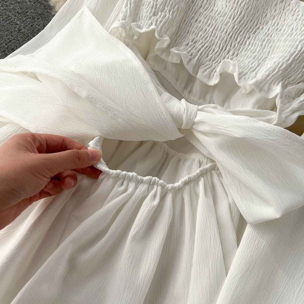 Ashley Tiered Open Back Dress