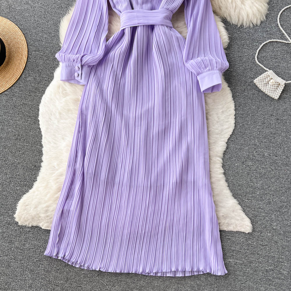 Kylie Pleated Dress