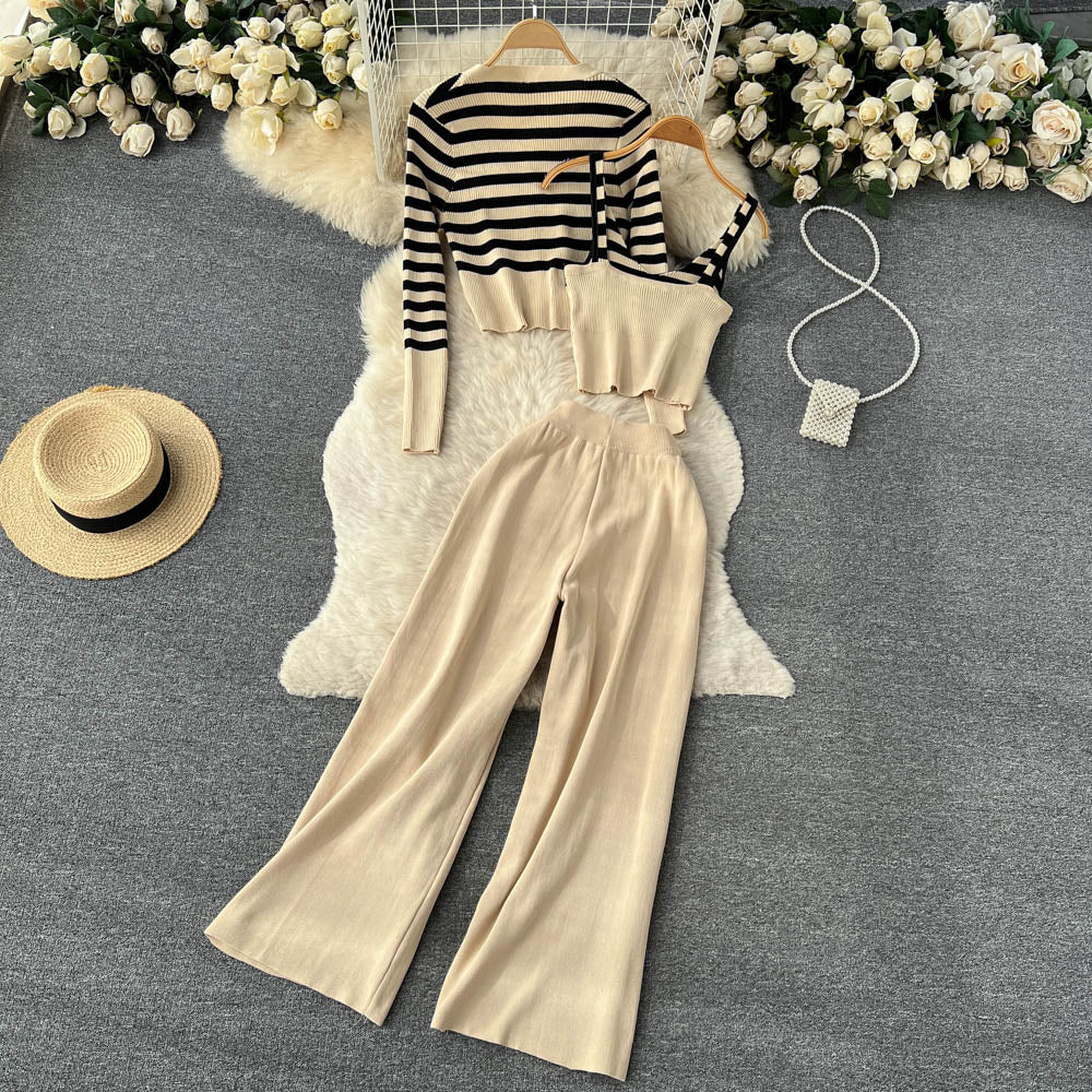 Mira Three Piece Knit Set