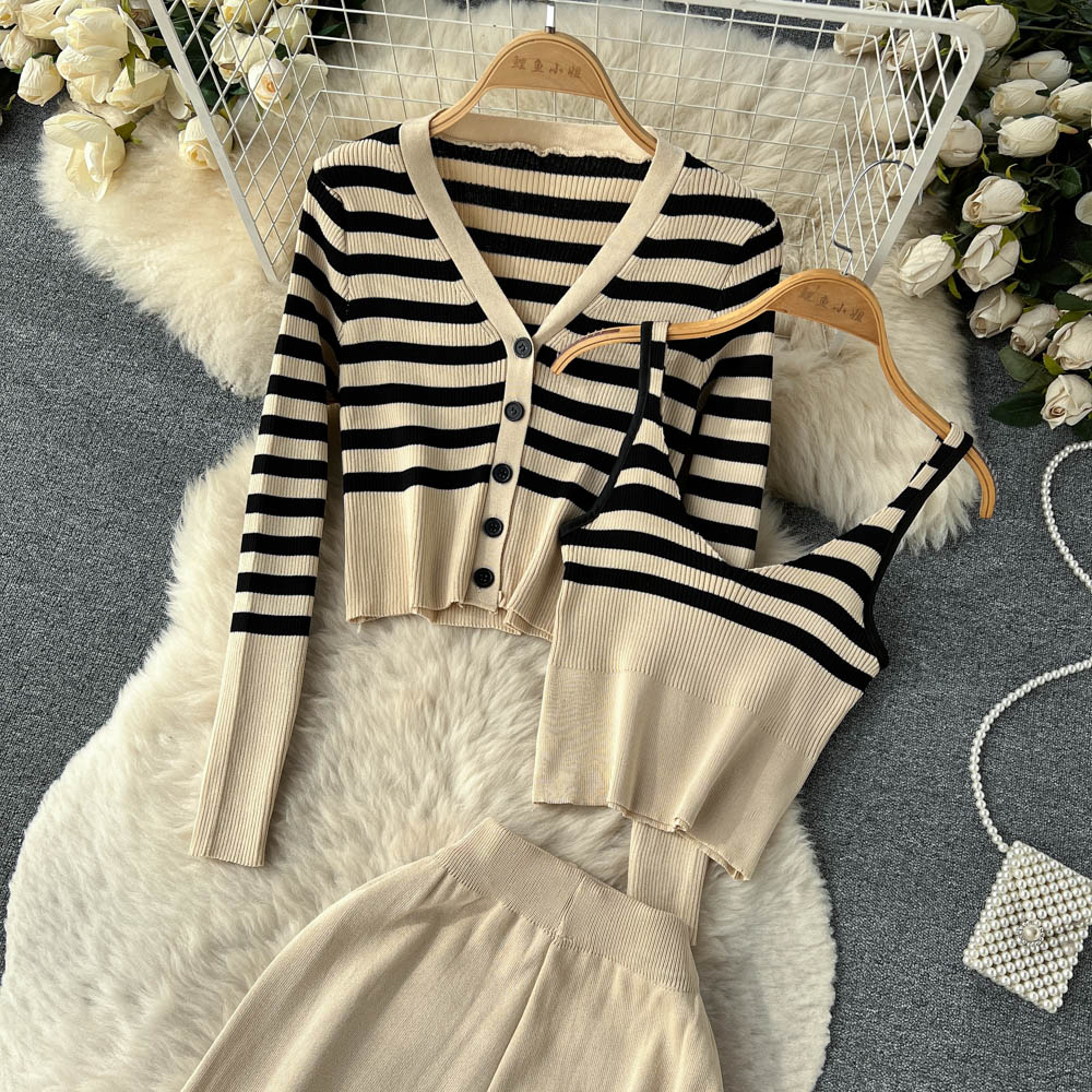 Mira Three Piece Knit Set