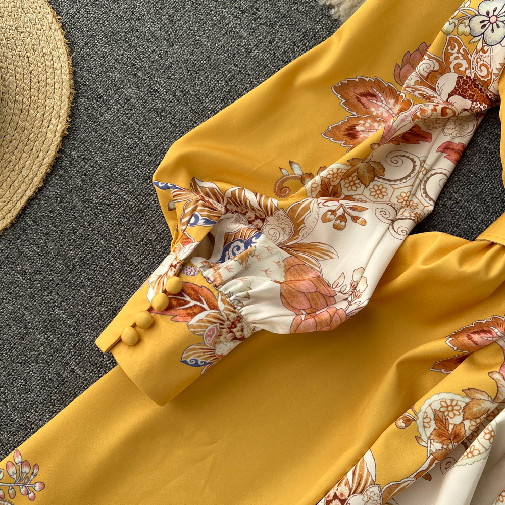 Rachel Lantern Sleeve Dress