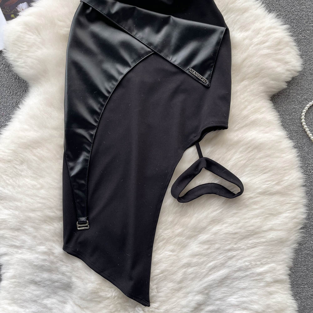 Cleo Leather Skirt