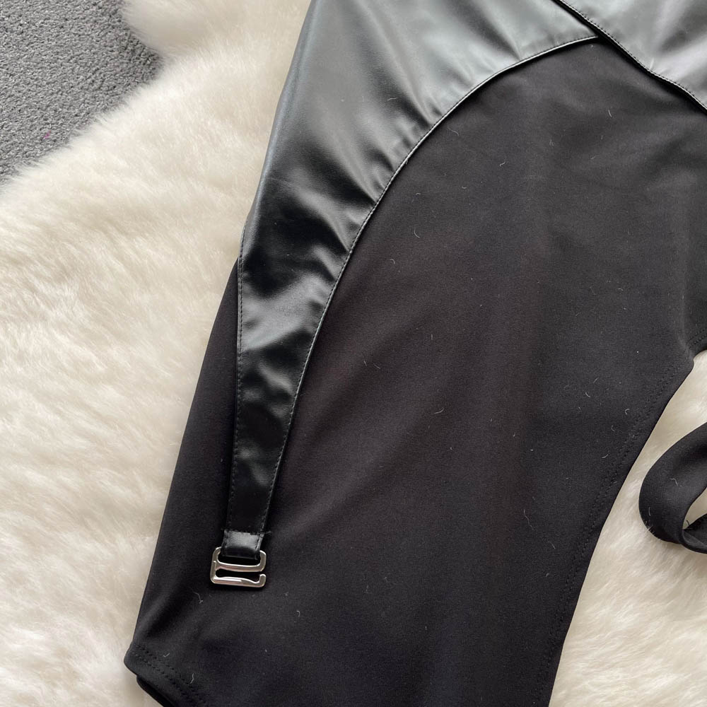 Cleo Leather Skirt