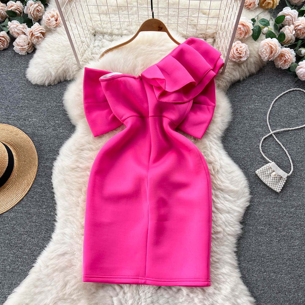 Joy One Shoulder Dress