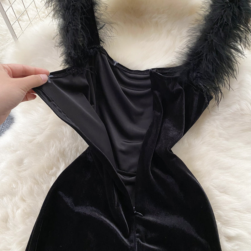 Jayde Velvet Dress