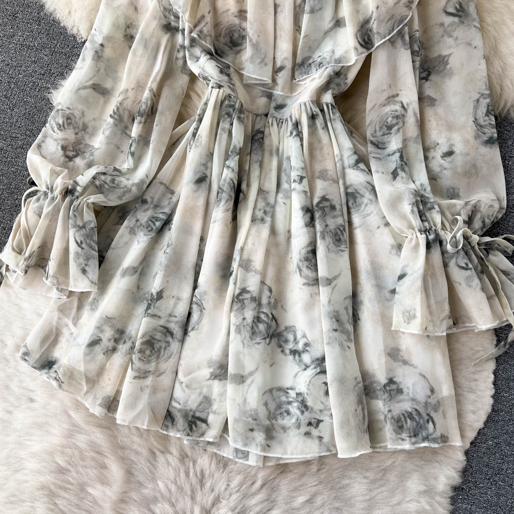 Avah Puff Sleeve Dress