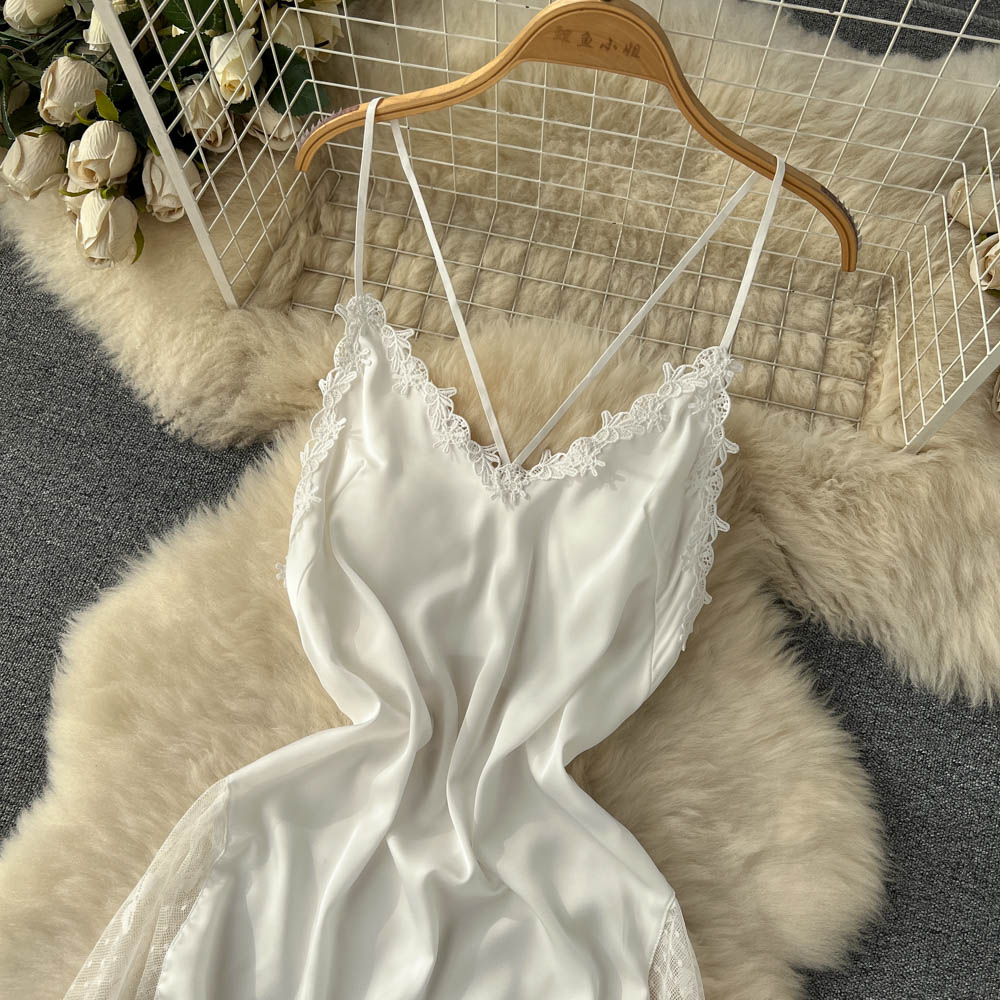 Ariyah Lace Open Back Dress
