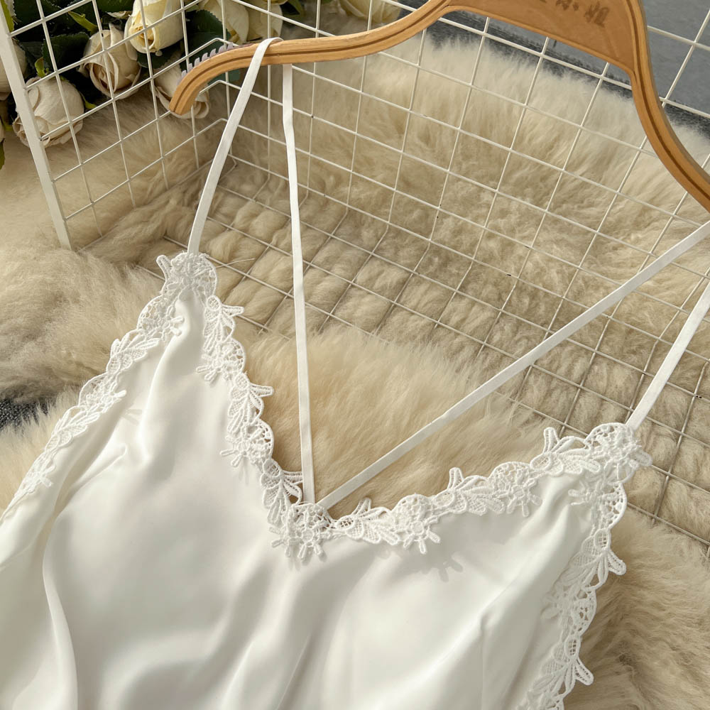 Ariyah Lace Open Back Dress