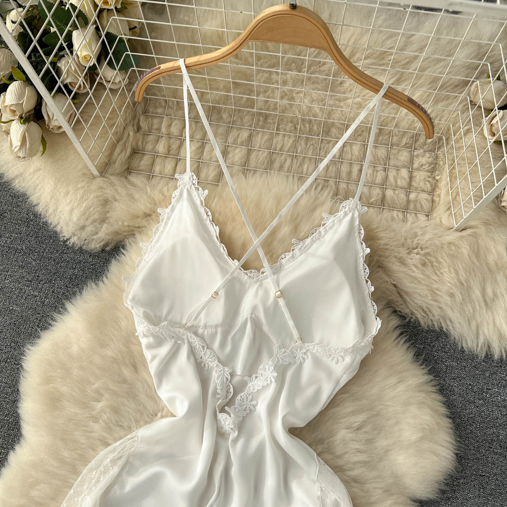 Ariyah Lace Open Back Dress