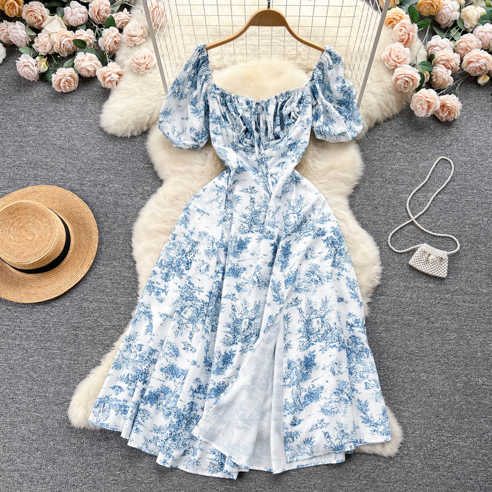 Amelie Puff Sleeve Dress