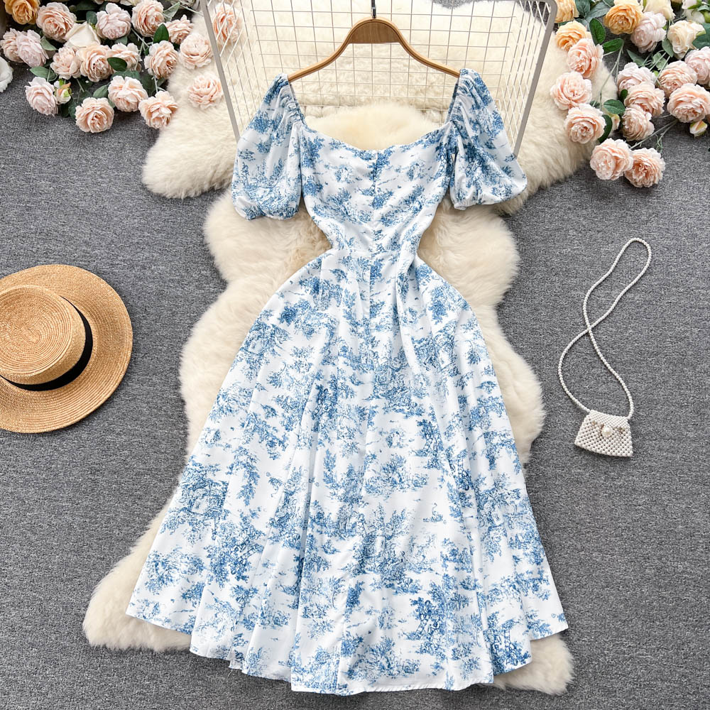 Amelie Puff Sleeve Dress